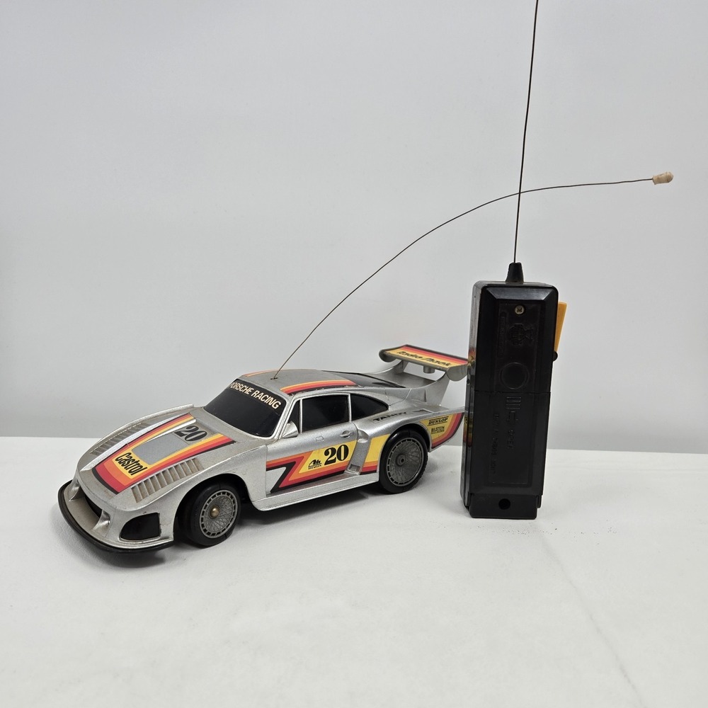 Porche K-3 Radio Shack Radio Controlled Vehicle w/Remote #60-3076 Parts/Repair